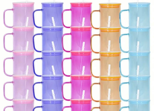 17oz Glass Custom Mug (Not a snowglobe)