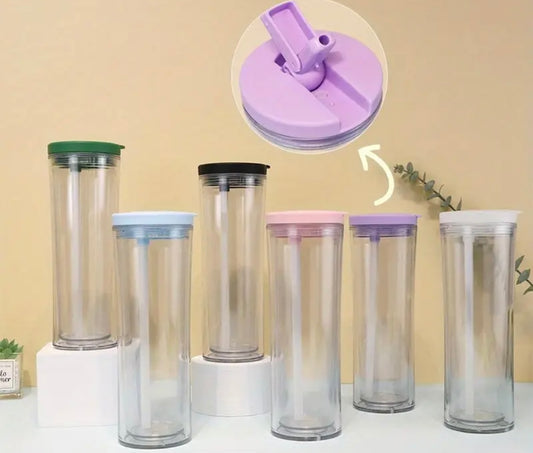 20oz Custom Acrylic flip top tumbler (lava only)