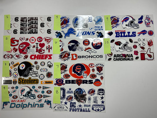 16 Oz UVDTF Wraps cont….