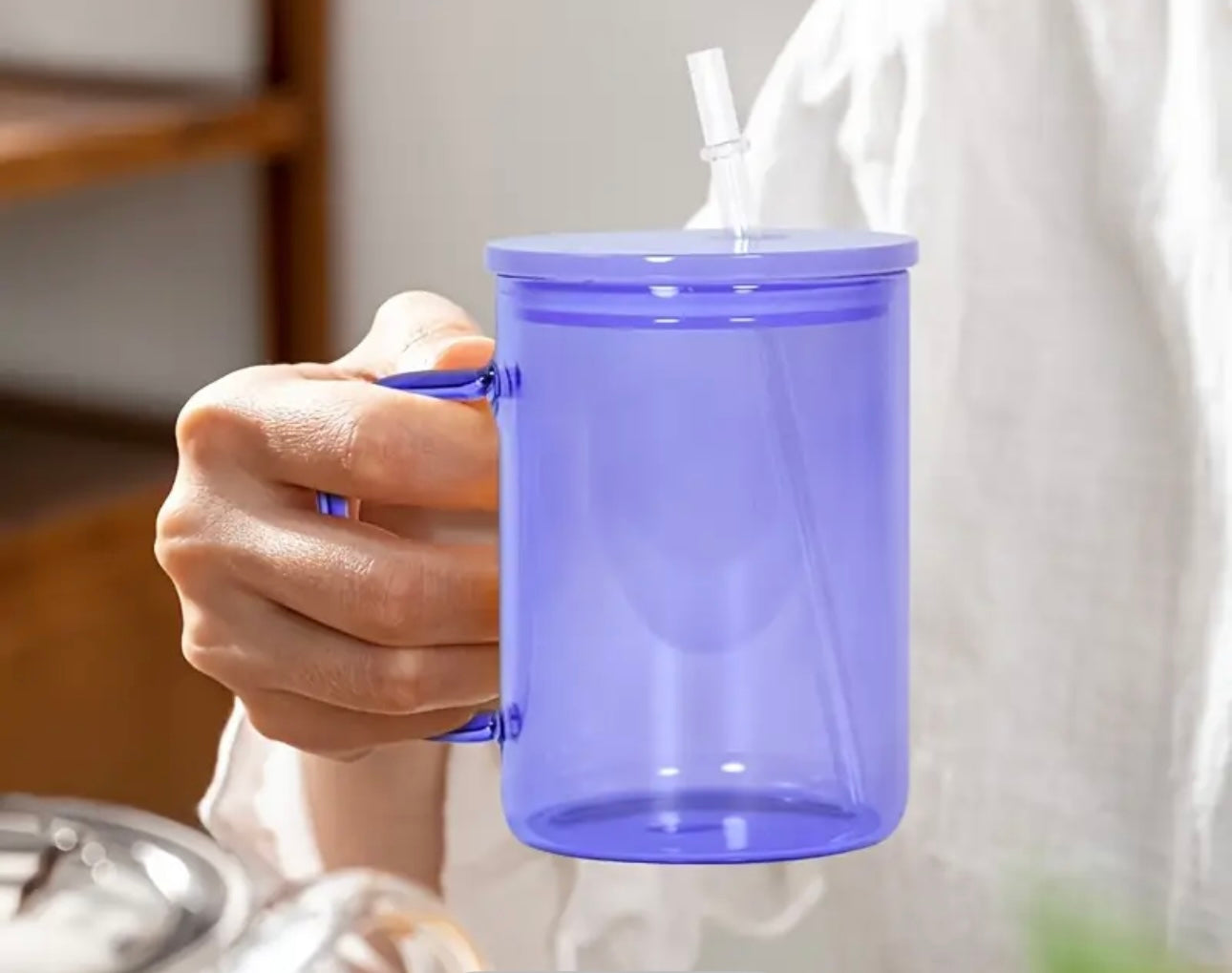 17oz Glass Custom Mug (Not a snowglobe)