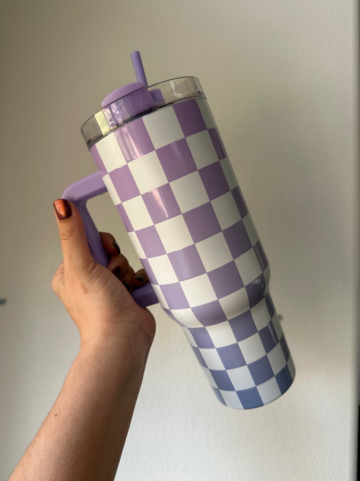 40oz Stainless Steel pattern Custom Tumbler