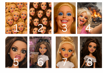 Custom doll Composition Notebook