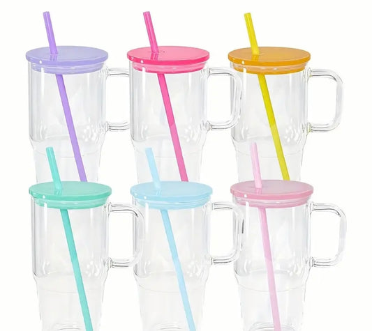 20 oz Glass Custom Tumbler
