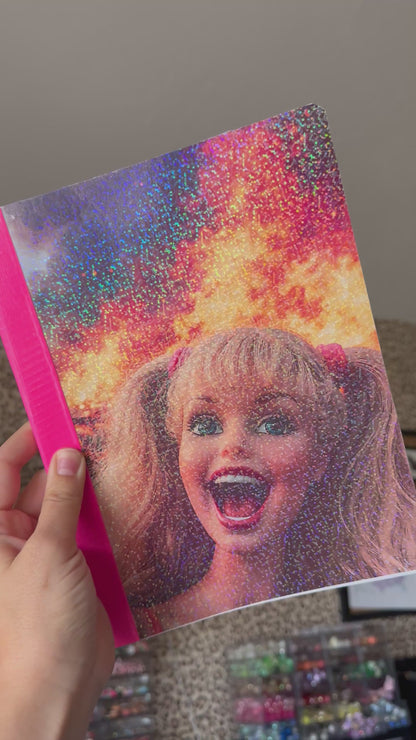 Crashout Barb Fire Composition Notebook